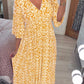 (🔥Hot Sale🔥49% OFF)👗2024 Summer Casual Print V-neck Long Dress