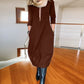 🔥Hot Sale 52% Off🔥Long Sleeve Round Neck Dress