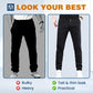 🔥HOT SALE 49% OFF🔥Men's High Stretch Multi-pocket Skinny Cargo Pants