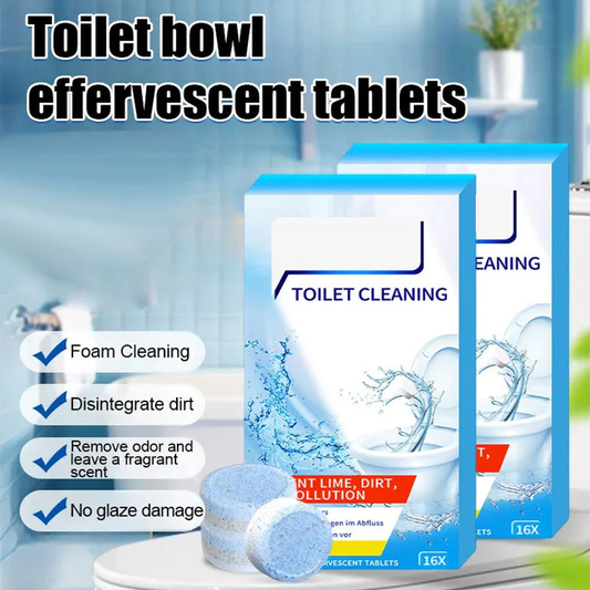 💥Buy 5 Get 5 Free🔥Lemon Scent Toilet Bowl Cleaner Tablets