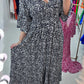 (🔥Hot Sale🔥49% OFF)👗2024 Summer Casual Print V-neck Long Dress