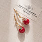 🐍HOT SALE 49% OFF🎀Gold Plated Snake Pearl Earrings