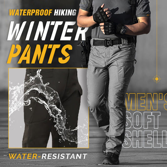 Wasserdichte Softshell-Winterhose für Männer
