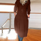 🔥Hot Sale 52% Off🔥Long Sleeve Round Neck Dress
