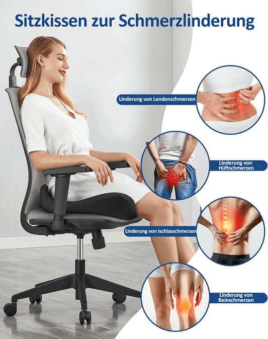 🎁Hot sale 50% OFF🔥Ergonomic memory foam seat cushion