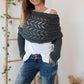 💝BIG SALE🔥49%OFF & ADD 4, Get 1 Free (Auto Discount) 🎁 Knitted Shawl Poncho - Perfect Gift!