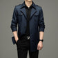 🥰Men's Double Breasted Windbreaker Jacket