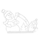 ✨Playful Animated Snowball Light