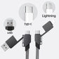 🎅Christmas Specials 50% OFF🎁🎄All-in-1 Portable Keychain 60W Fast Charging Cable