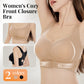 🎉 Last Day Promotion-49% OFF 🎉Women's Cozy Seamless Push Up Front Closure Bra