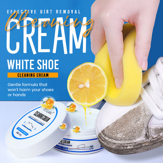 Reinigungscreme für weiße Schuhe